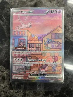 Pokemon Mew EX TCG SVP053, Ultra Premium Holo, Black Star Promo Sealed - Image 1
