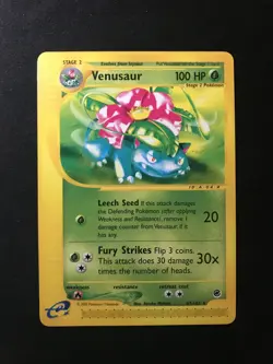 Venusaur Non Holo Rare 67/165 Pokemon Expedition NM - Image 1