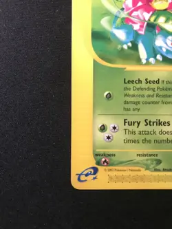 Venusaur Non Holo Rare 67/165 Pokemon Expedition NM - Image 5