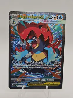 Pokemon TCG Ascended Heroes Mega Feraligatr EX 274/217 SIR - Image 1