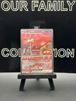 Mew ex SVP 053 Pokemon TCG Scarlet Violet 151 Black Star Promo Full Art - Image 1