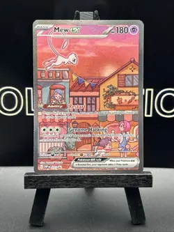 Mew ex SVP 053 Pokemon TCG Scarlet Violet 151 Black Star Promo Full Art - Image 2