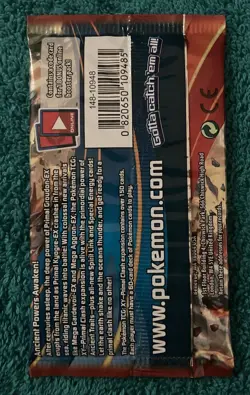 Pokemon Primal Clash XY Booster Pack Factory Sealed Groudon Art 820650109485 - Image 2