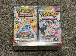 36x Packs Pokemon TCG Prismatic Evolutions Booster Packs | BOOSTER BOX 💫 - Image 1