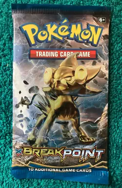 Pokemon XY Breakpoint Booster Pack Factory Sealed Luxray Art 820650800696 - Image 1