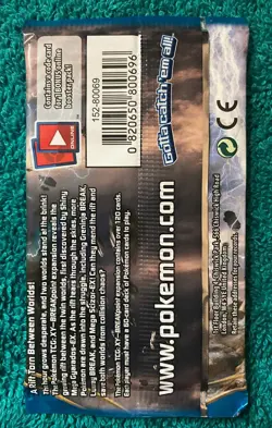 Pokemon XY Breakpoint Booster Pack Factory Sealed Luxray Art 820650800696 - Image 2