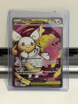 Pokemon Mega Audino EX 253/217 ASC Full Art Ultra Rare Holo Nintendo Hero - Image 1