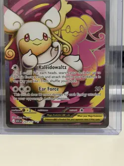 Pokemon Mega Audino EX 253/217 ASC Full Art Ultra Rare Holo Nintendo Hero - Image 3