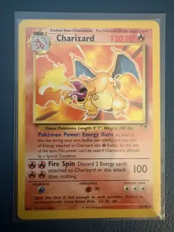 Charizard - 2002 Pokemon TCG Legendary Collection 3/110 Non-Holo - LP - Image 1