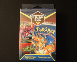 Pokemon 2022 MJ Holding Mystery Box Three Booster Packs - Image 1