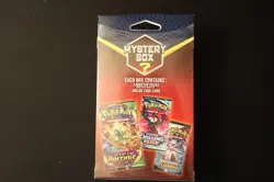 Pokemon 2022 MJ Holding Mystery Box Three Booster Packs - Image 2
