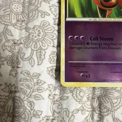 Pokemon TCG Deoxys Call of Legends 2/95 Holo Rare Reverse Holo 2011 English - Image 5