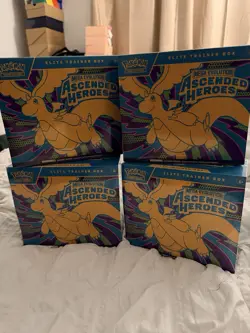 New Pokemon TCG: Ascended Heroes ETB Elite Trainer Box Sealed In Hand💥🔥 - Image 4