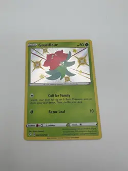 Pokemon - Gossifleur - SV010/SV122 - Shining Fates Shiny Vault - Holo NM - Image 1