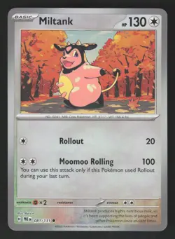 Miltank 081/131 Master Ball Pokemon SV: Prismatic Evolutions - Image 1