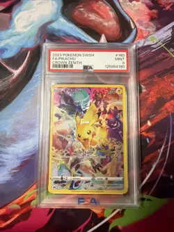 2023 Pokemon SWSH Pikachu Crown Zenith PSA MINT 9 - Image 1