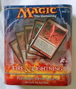 MTG Fire And Lightning Premium Theme Deck Magic The Gathering - Image 1