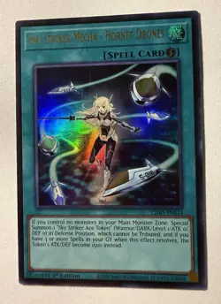 Sky Striker Mecha - Hornet Drones - L26D-ENS13 - Ultra Rare - 1st Edition Yugioh - Image 1