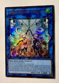 Yugioh Combined Maneuver - Engage Zero! L26D-ENS33 Ultra Rare 1st Edition - Image 1