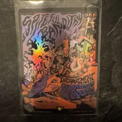 Spiteful Banditry (Borderless Poster) Foil Universes Beyond: LOTR Not Played - Image 1