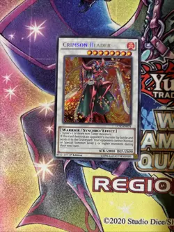 (EY) x 1 Crimson Blader - LC5D-EN074 - Secret Rare - 1st Edition LC5D VLP - Image 1