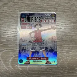 One Piece Card Monkey.D.Luffy US College Basketball Voyage Promo - Image 1