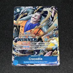 Crocodile Treasure Cruise Foil Winner Pack Vol. 5 One Piece Promo ST03-003 - Image 1