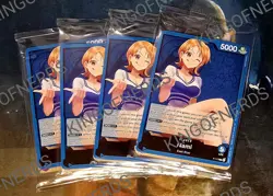 4x One Piece TCG! Nami P-117 Go All The Way To The Top Promo NM ENGLISH SEALED - Image 1
