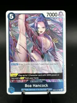 Boa Hancock - EB04-027 EB04-027 The Azure Sea's Seven Foil - Image 4