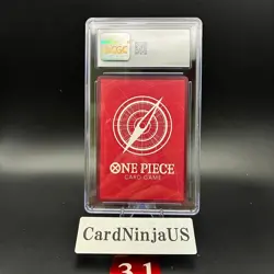 CGC 10 GEM MINT Roronoa Zoro Parallel OP01-001 L 25th Edition ONE PIECE Card 31 - Image 2