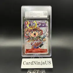 CGC 10 GEM MINT Tony Tony Chopper Parallel ST01-006 C 25th Edition ONE PIECE 136 - Image 1