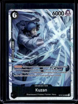 2025 One Piece Starter Deck Kuzan Super Rare #ST27-003 - Image 1