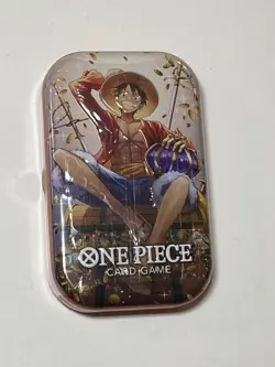 One Piece Mini Tin Vol 2 Factory Sealed NEW Monkey D. Luffy OP13 OP-13 - Image 1