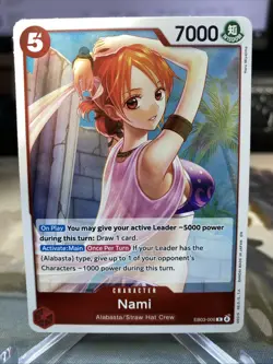 Nami Foil EB03-006 R Extra Booster: One Piece Heroines Edition NM - Image 1