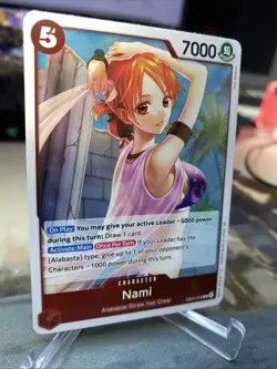 Nami Foil EB03-006 R Extra Booster: One Piece Heroines Edition NM - Image 3