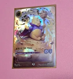 Disney Lorcana Winnie the Pooh Hunny Wizard Foil Character Card 227/204 - Image 2