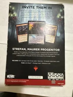 MTG Magic the Gathering Innistrad Crimson Vow Vampiric Bloodline Commander Deck - Image 5