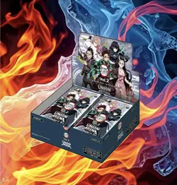Bandai TCG Union Arena: Demon Slayer Volume 2 Factory Sealed 16 Pack Booster Box - Image 1