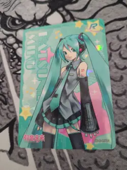R Hatsune Miku Kayou Trading card - (Wave 2 2025) CY-R-137N Foil - Image 1