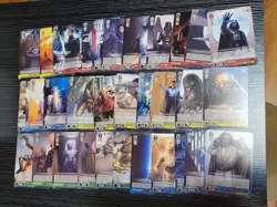 star wars weiss schwarz comeback Complete 34 Card U Uncommon Set - Image 1