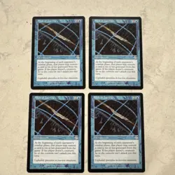 Magic the Gathering MTG Web Of Inertia Play Set Of 4 Cards - Image 1