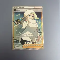 Melony 195/198 Chilling Reign Full Art Ultra Rare Holo Pokemon Card NM - Image 1