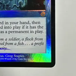 Retraced Image 46/143 Rare Foil Card Torment Magic the Gathering MTG LP/MP - Image 5