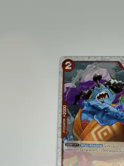 One Piece Card Game Jinbe ST10-005 Character 2000 Power Foil English - Image 4