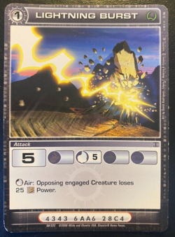 Lightning Burst 2008 Chaotic Attack card-Beyond the doors Uncommon #88/222 - Image 1