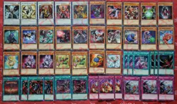 YUGIOH Fabled Deck 45 Cards Leviathan *Valkyrus* Ragin *Grimro* Cerburrel - Image 1