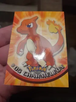 Charmeleon #05 - NM- Non-Holo - SERIES 1 - TOPPS POKEMON CARD - Image 3