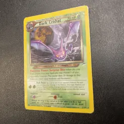 Dark Crobat 2/105 Neo Destiny Holo Pokemon Card - Image 3
