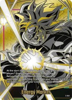 Bandai Energy Marker Son Goku E-041 Foil - Dragon Ball Super Card Game - Image 1