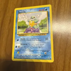 Pokemon cards - squirrel 63/102 Basic Pokemon 1995 commonBC - Image 1